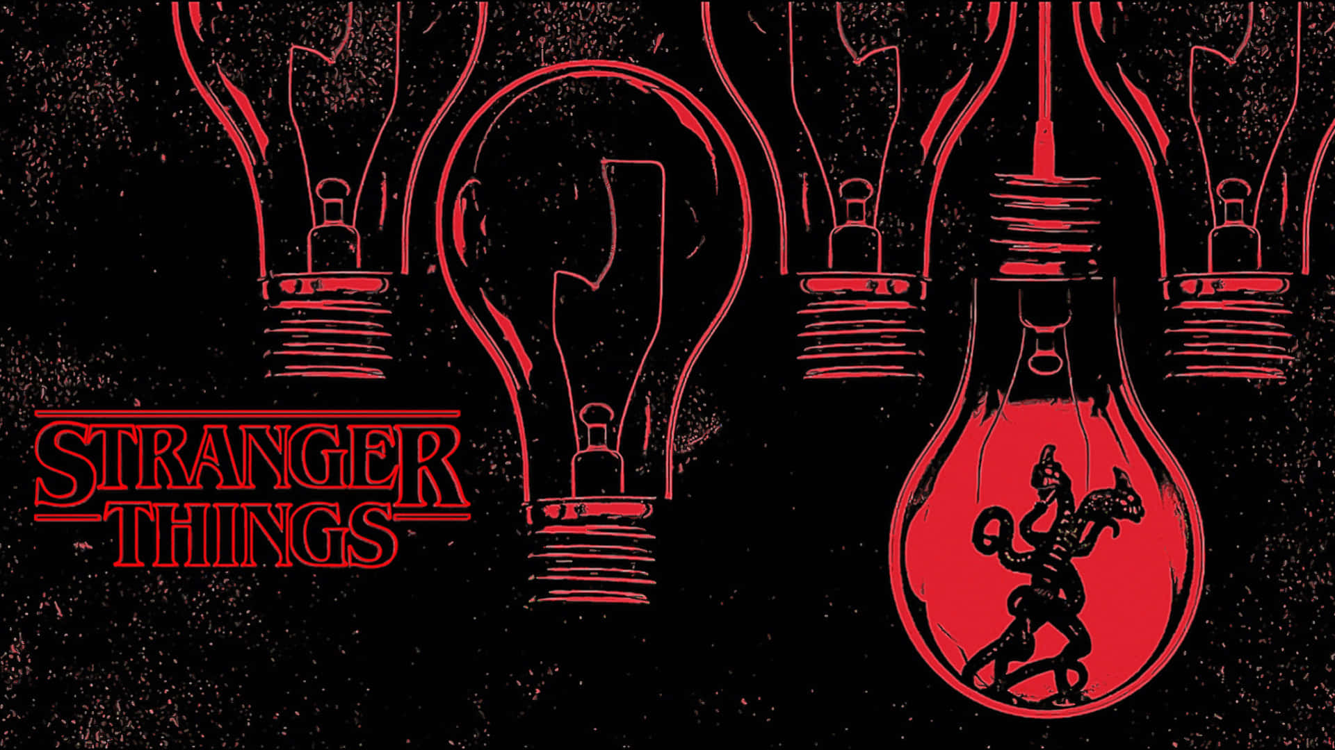The Terrifyingly Beautiful Demogorgon From Stranger Things Background