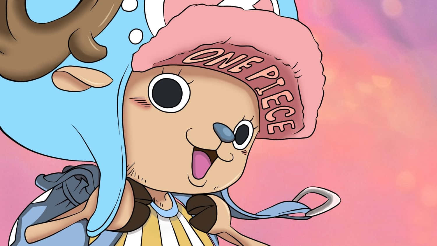The Timeless Anime Character Chopper From One Piece Background