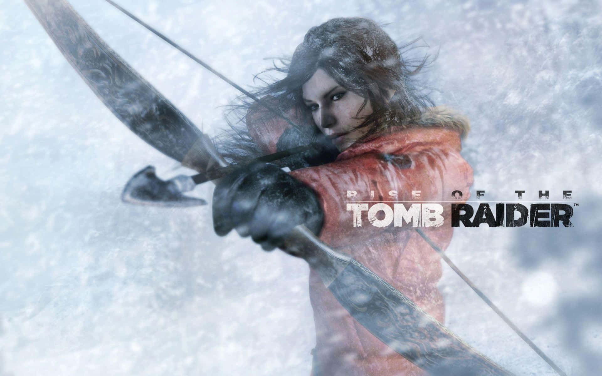 The Tomb Raider Is Shown In The Snow