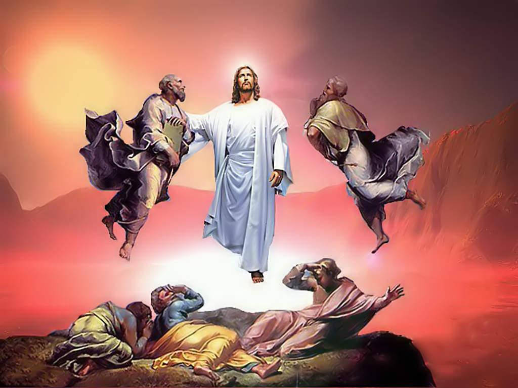 The Transfiguration Of 4k Jesus Background