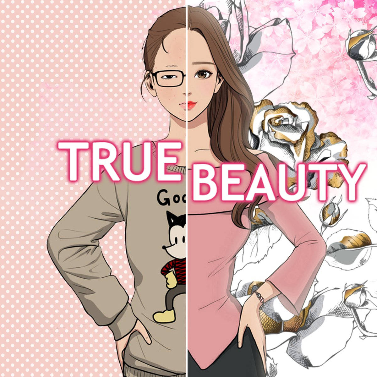 The Transformation True Beauty Background