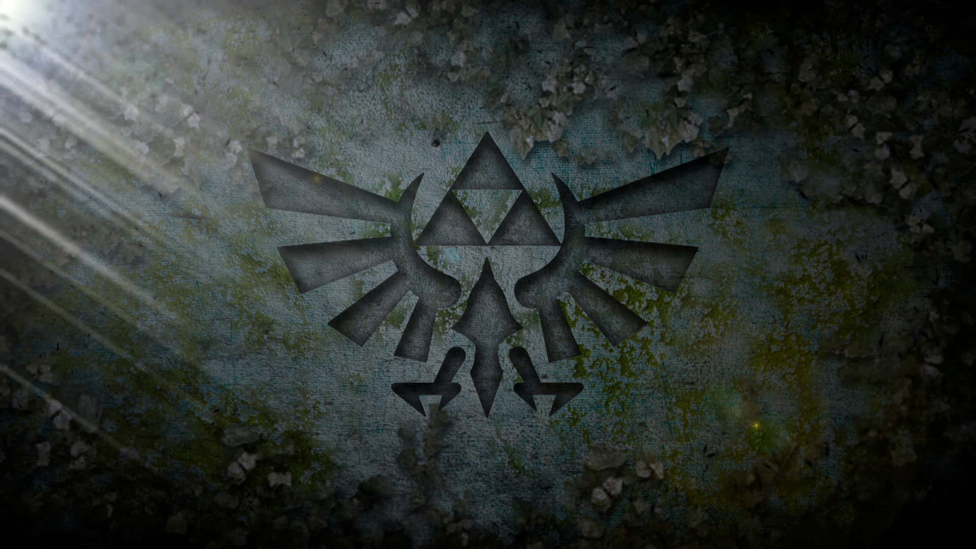 The Tri-force Of Wisdom, Power, And Courage Background