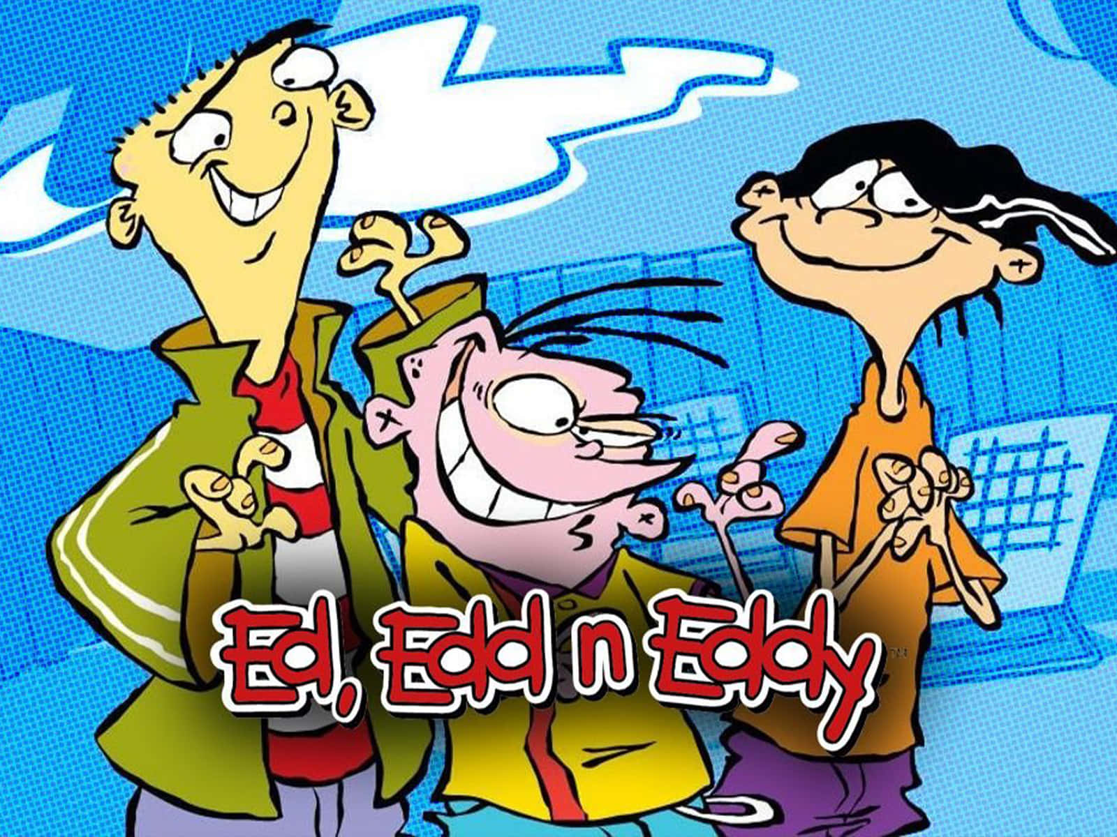 The Trio From Ed, Edd N Eddy Background