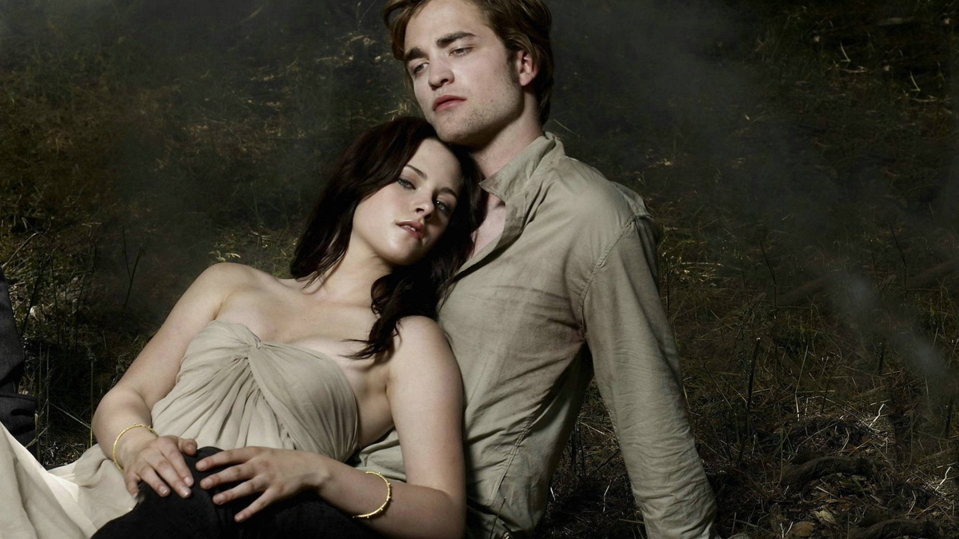 The Twilight Saga Bella And Edward Photoshoot Background