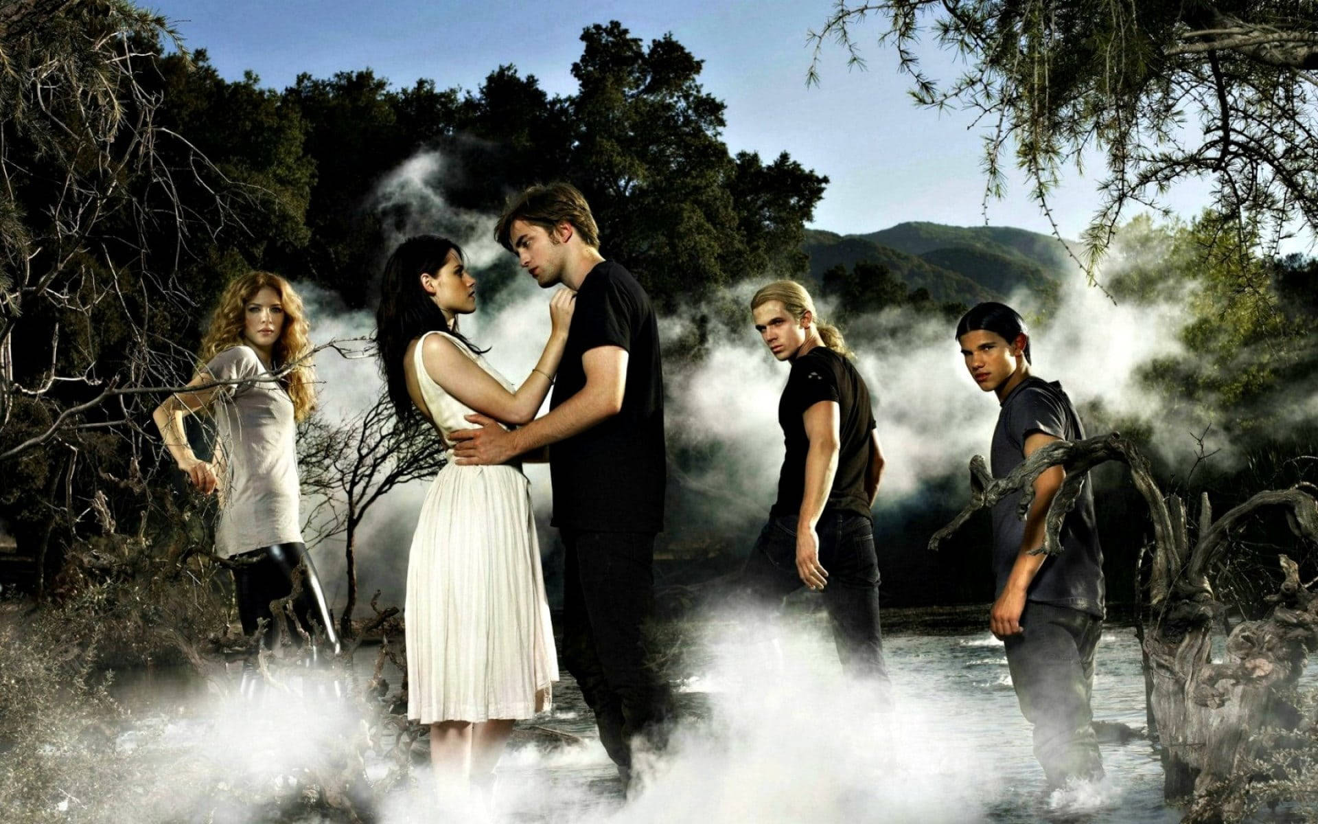 The Twilight Saga Cast Photoshoot Background
