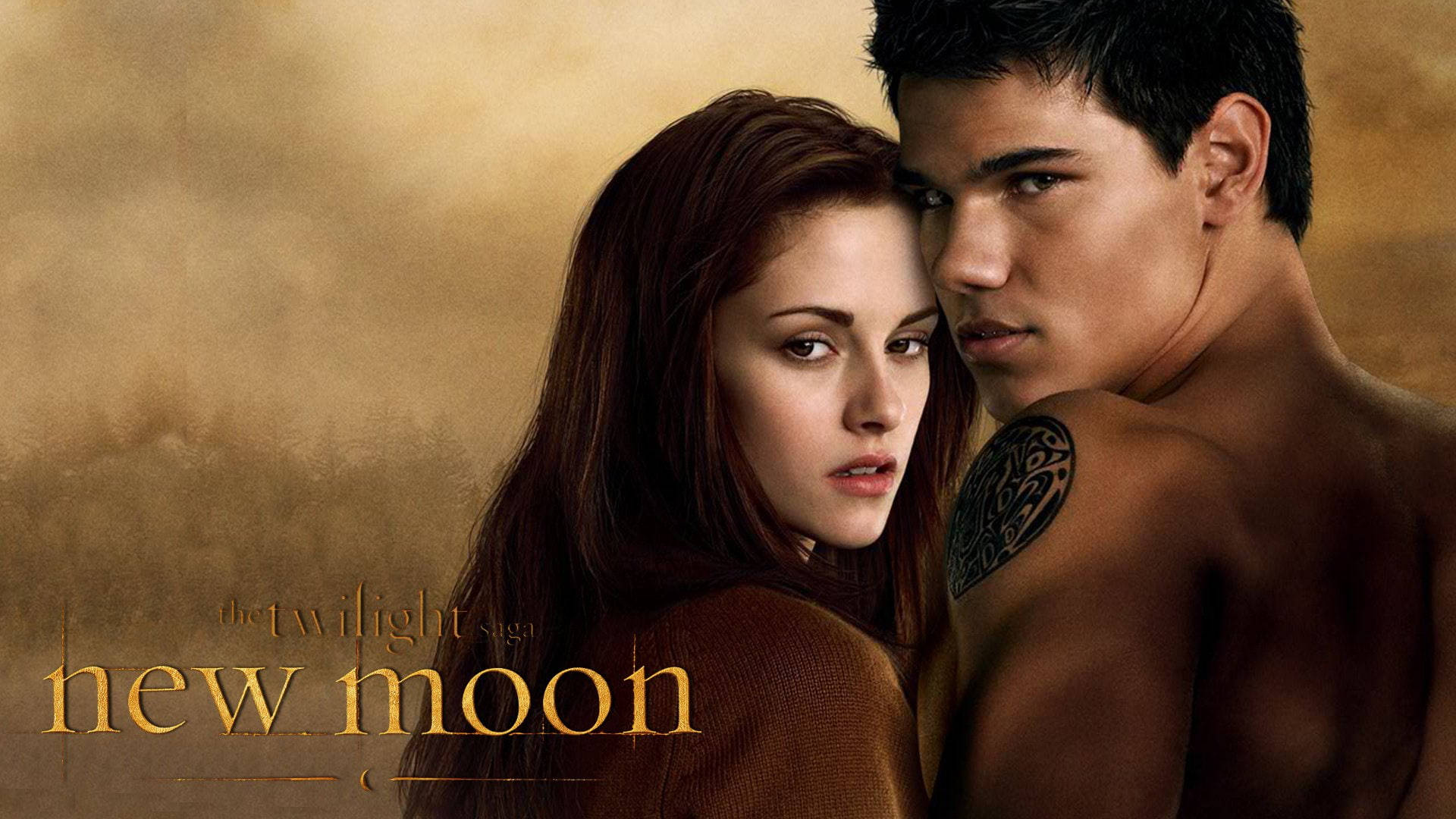 The Twilight Saga New Moon Bella And Jacob Background