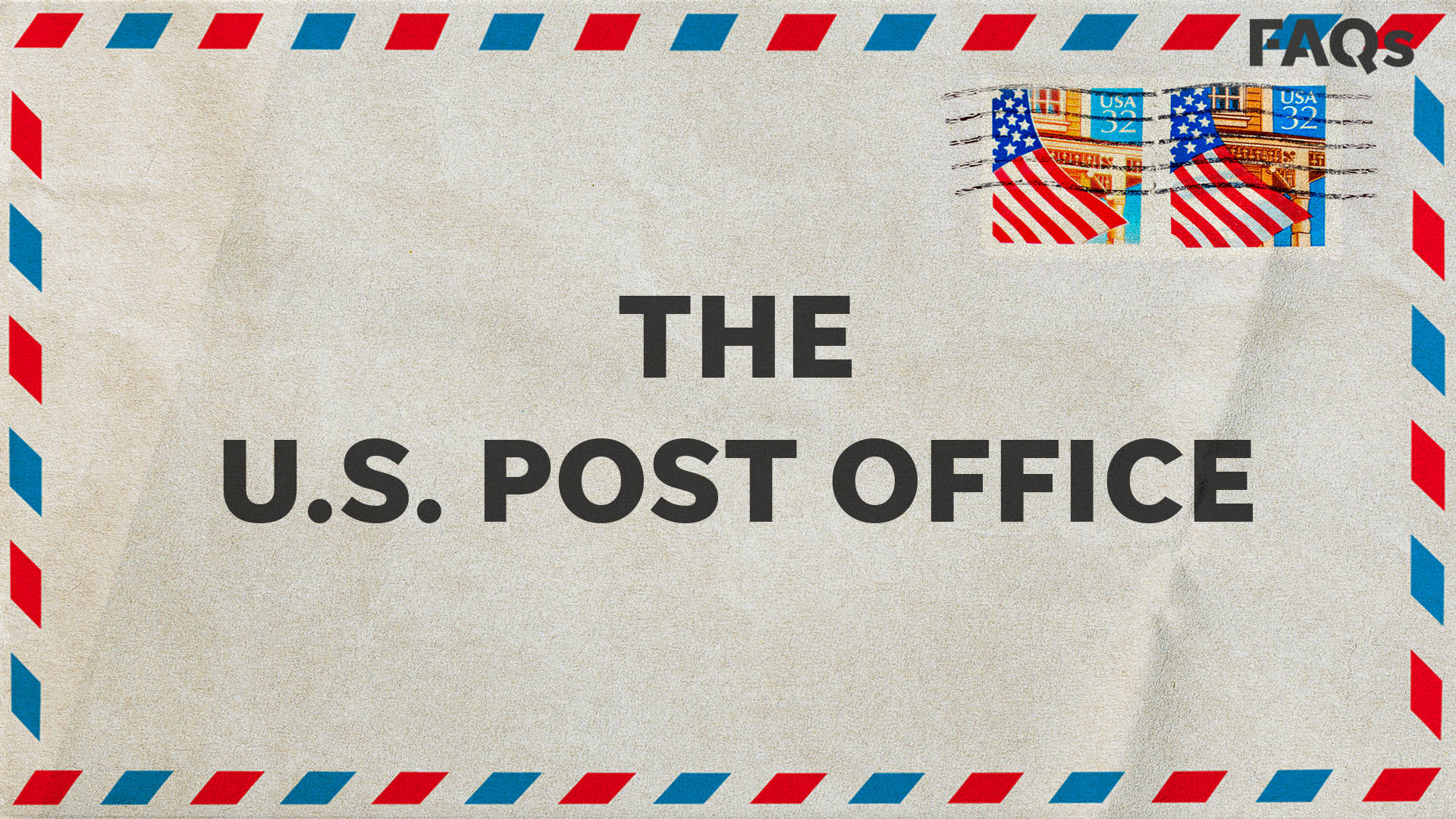 The U.s Post Office Envelope Background