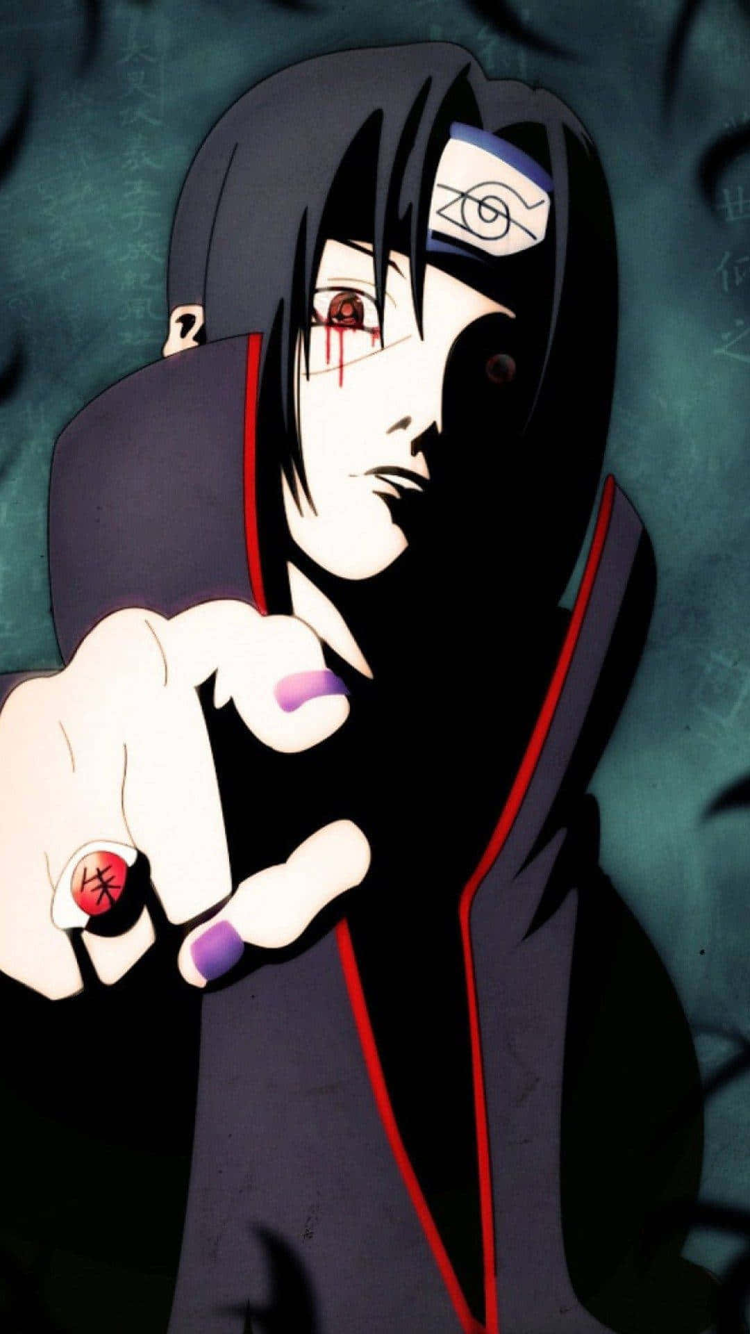 The Uchiha Iphone - A Smartphone With Power And Style Background