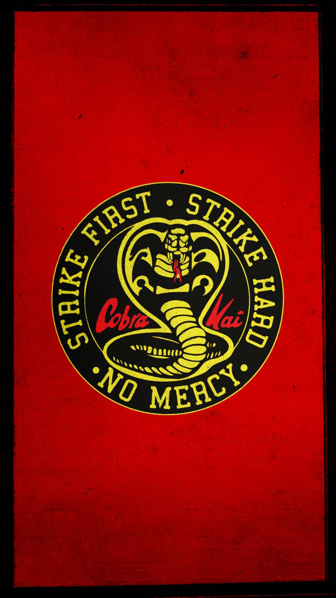 The Ultimate Android Team Up - Cobra Kai Phone Background