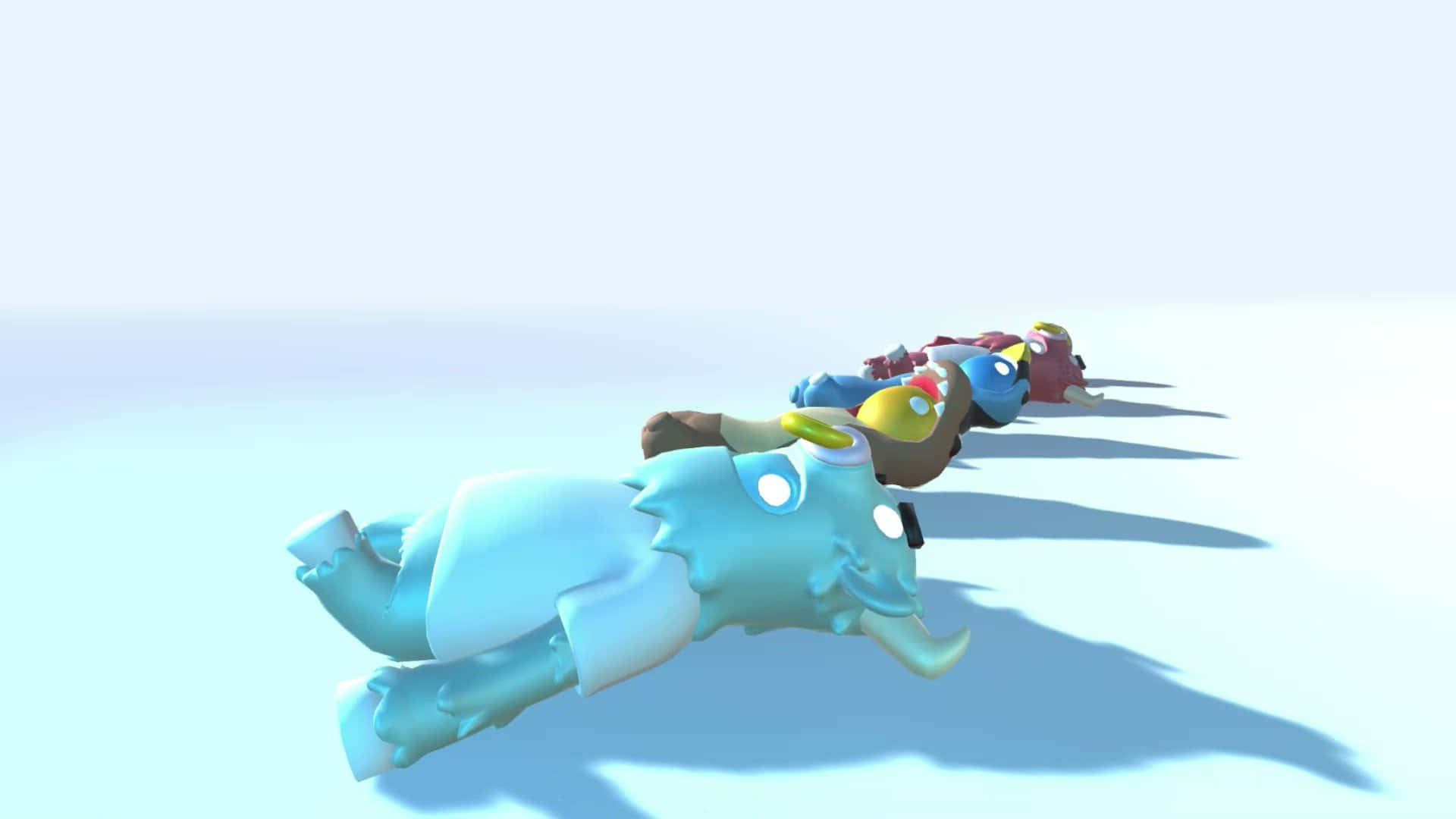 The Ultimate Battle Of Gang Beast Background