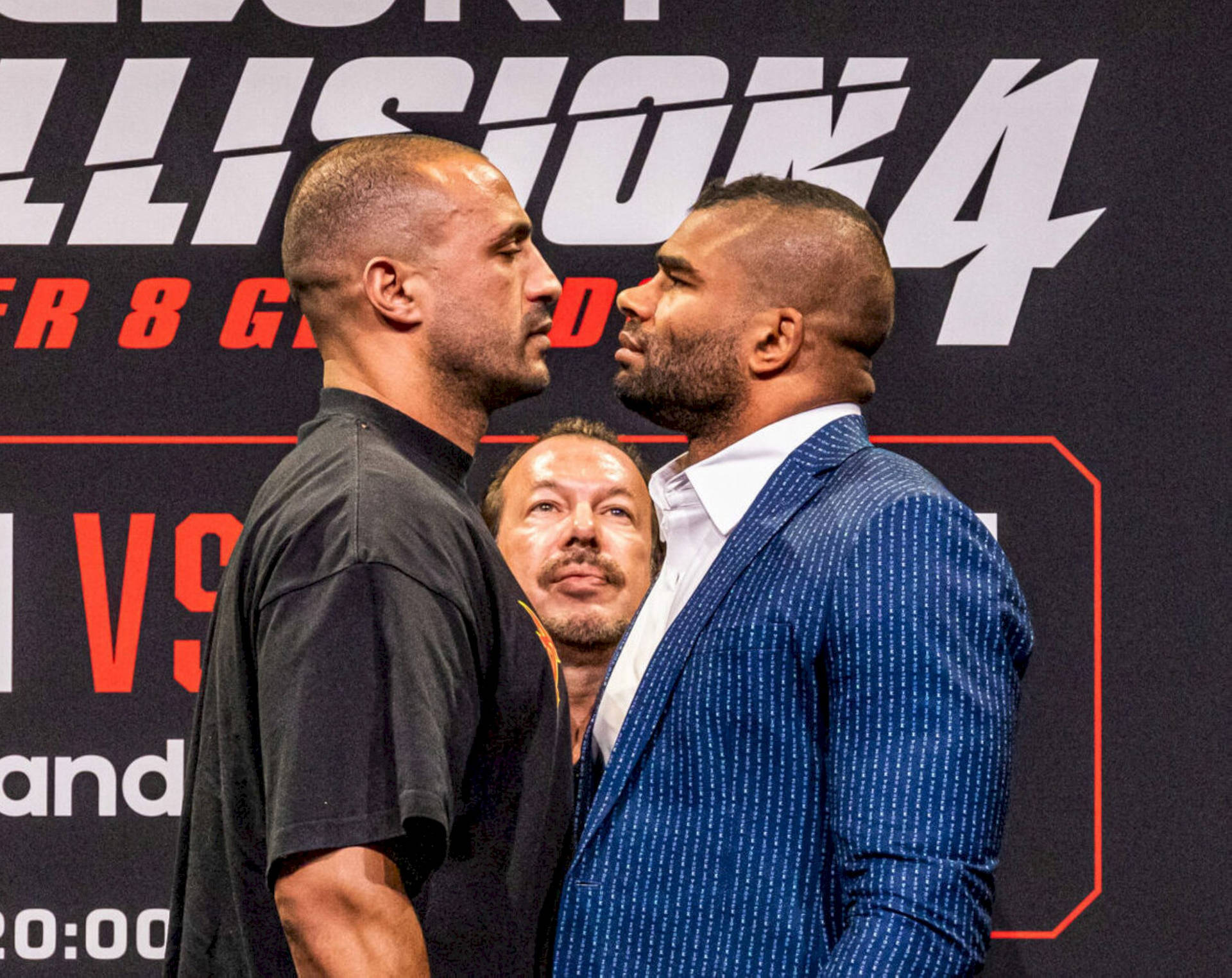 The Ultimate Face-off: Badr Hari Vs Alistair Overeem Background