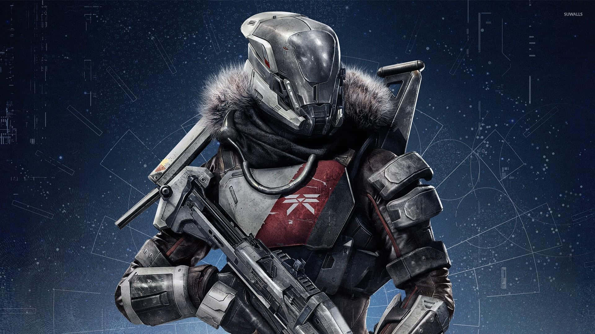 The Ultimate Player Experience: Titan Character In Destiny 2 4k Background