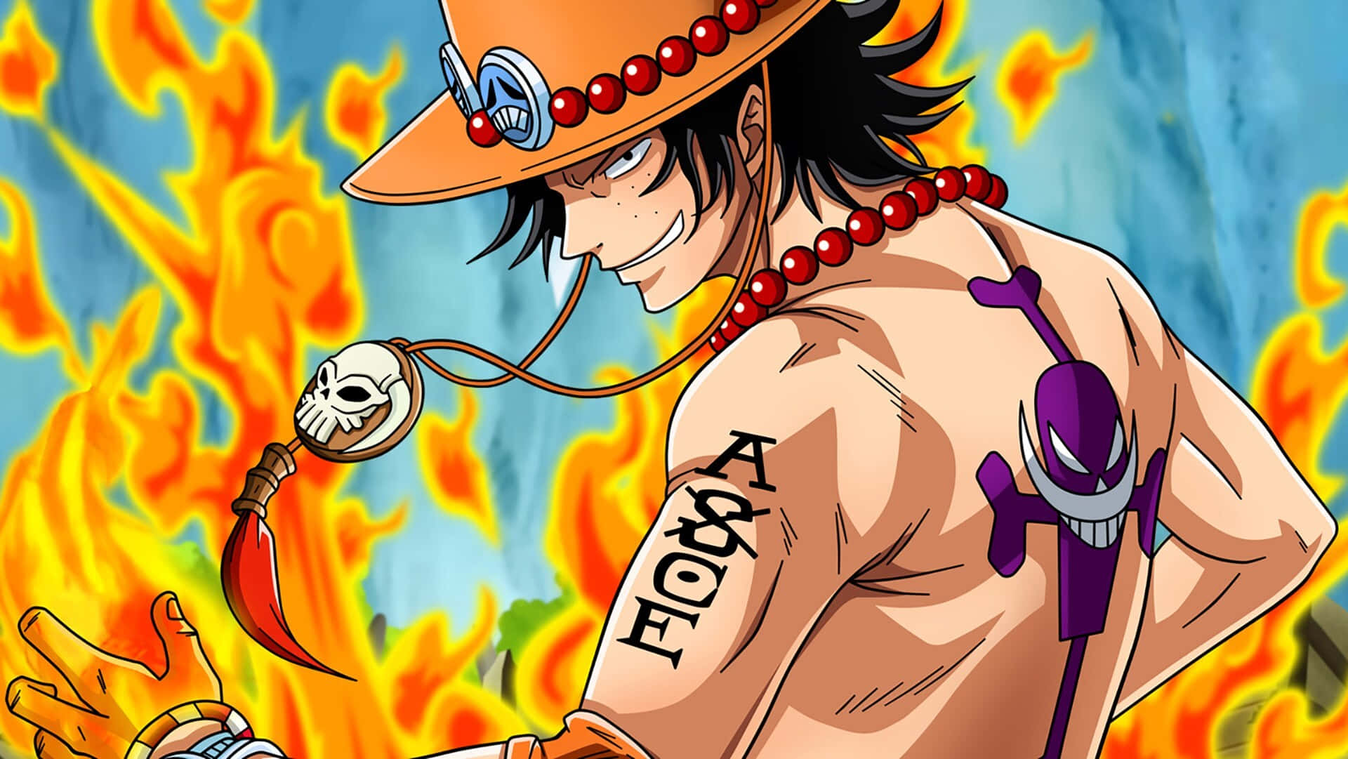 The Ultimate Power Of Portgas D. Ace Background