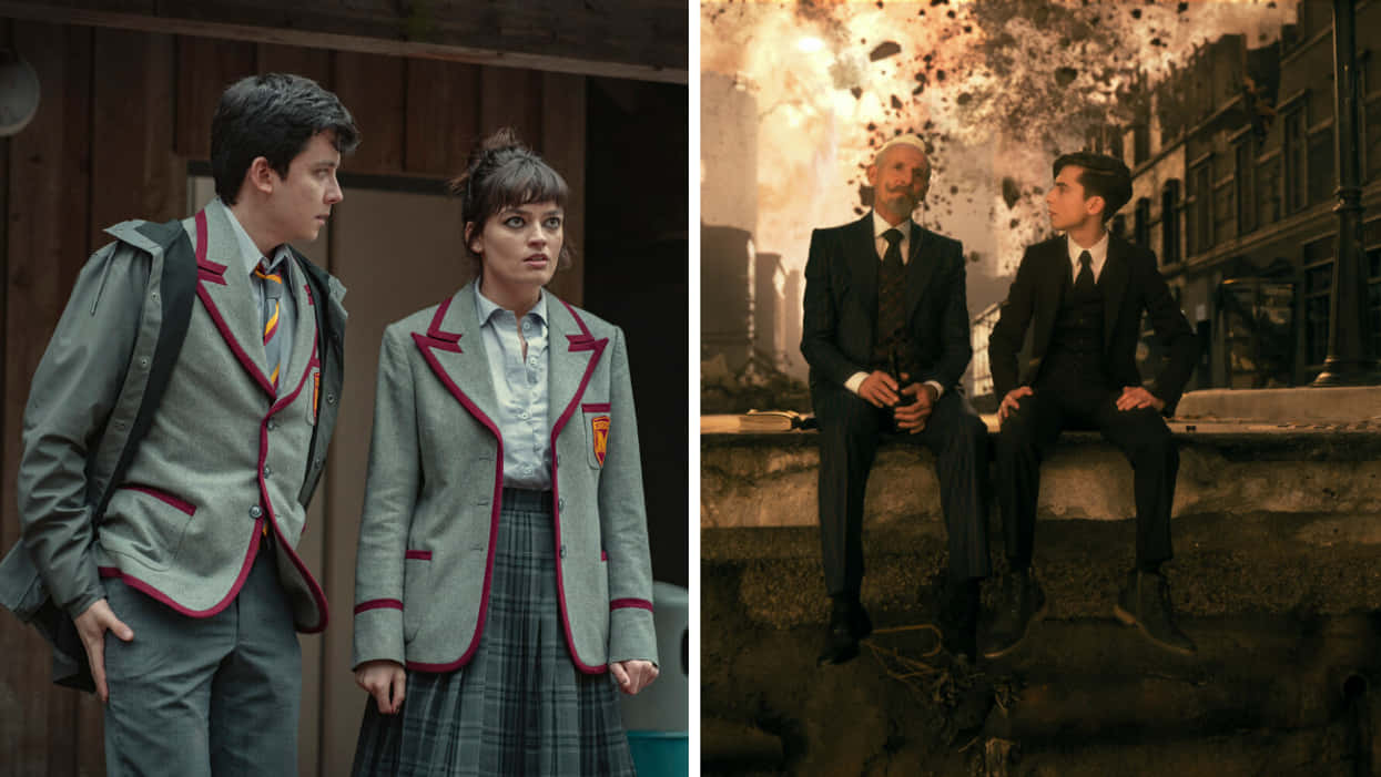 The Umbrella Academy's Five Hargreeves Ready To Take On A New Mission Background
