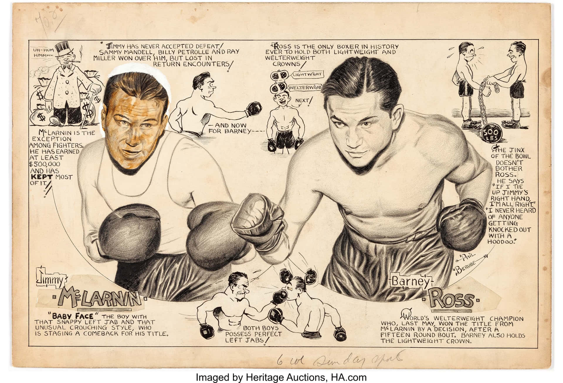 The Unbeatable Barney Ross Background