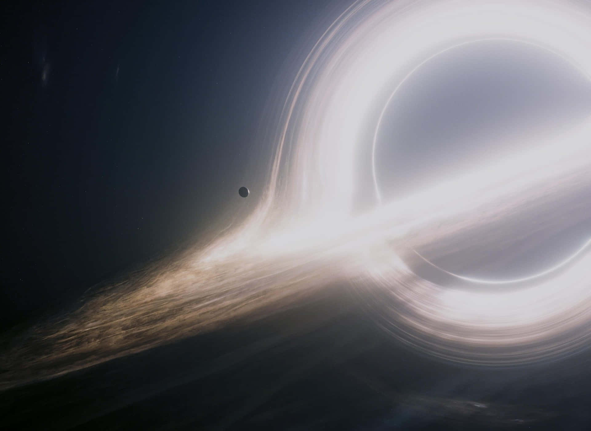 The Unfathomable Infinity Of An Interstellar Black Hole Background