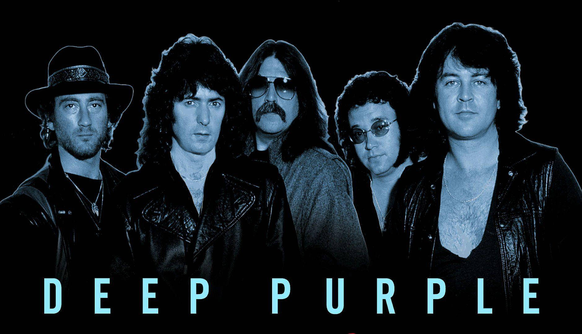 The Unforgettable Deep Purple Rock Band Background