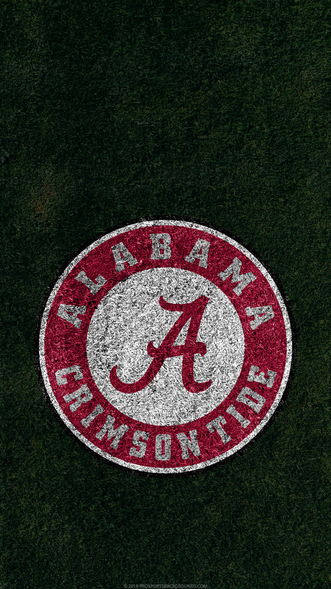 The University Of Alabama Official Football Logo Background