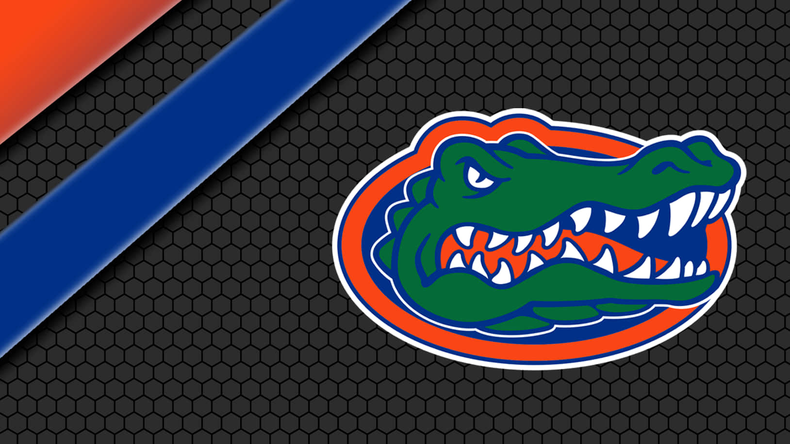 The University Of Florida's Iconic Gator Mascot Logo Background
