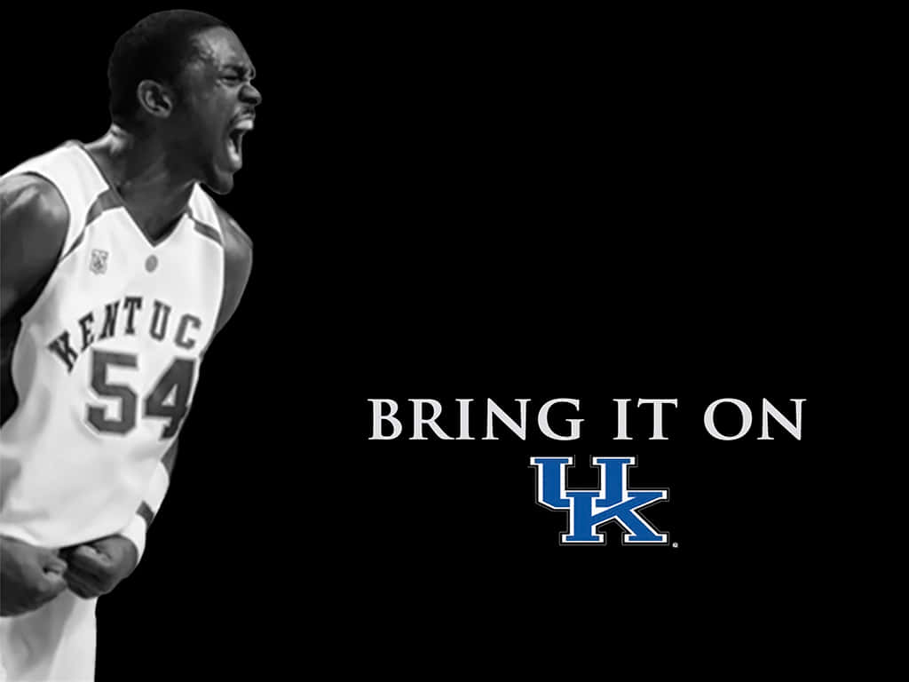 The University Of Kentucky Wildcats Seize Another Win Background