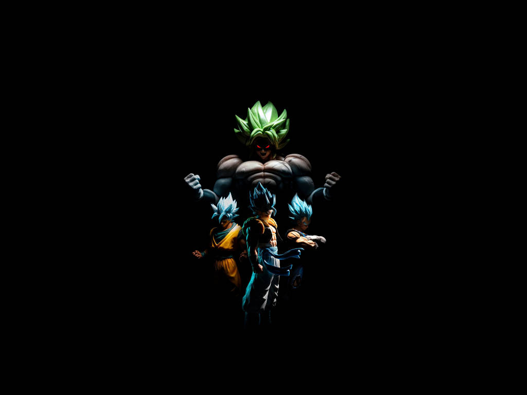 The Unstoppable Dark Vegeta Background