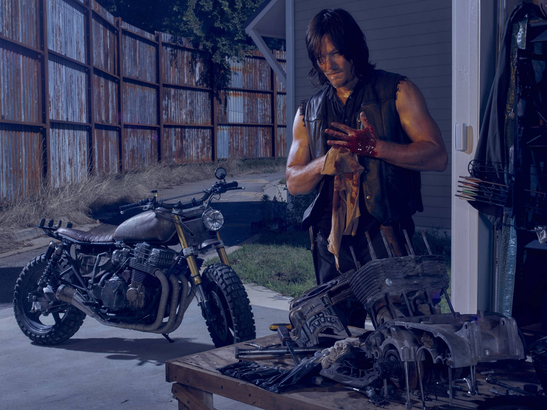 The Unstoppable Daryl Dixon Background