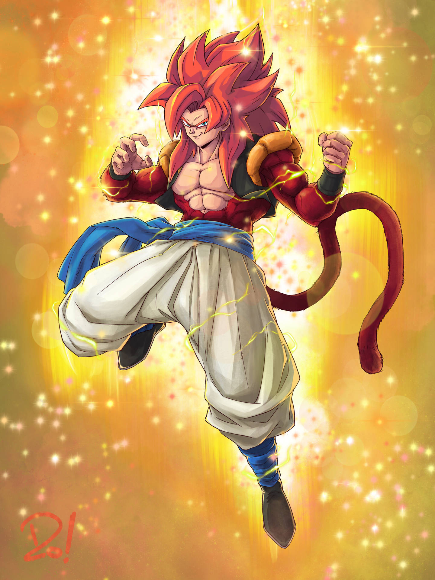 The Unstoppable Force - Gogeta In Action