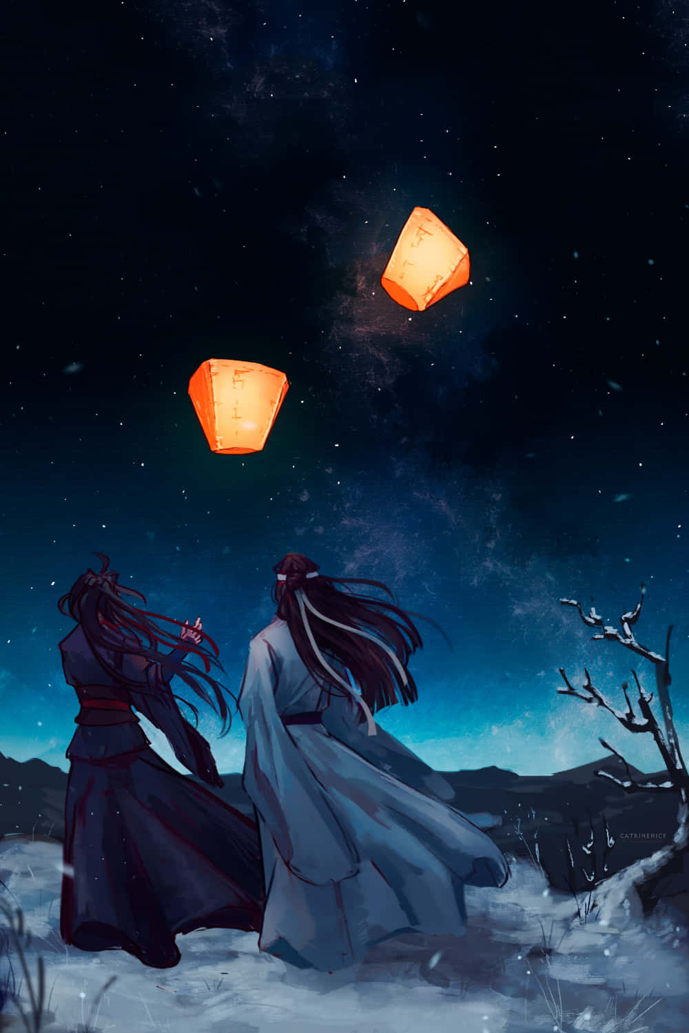 The Untamed Sky Lantern Scene