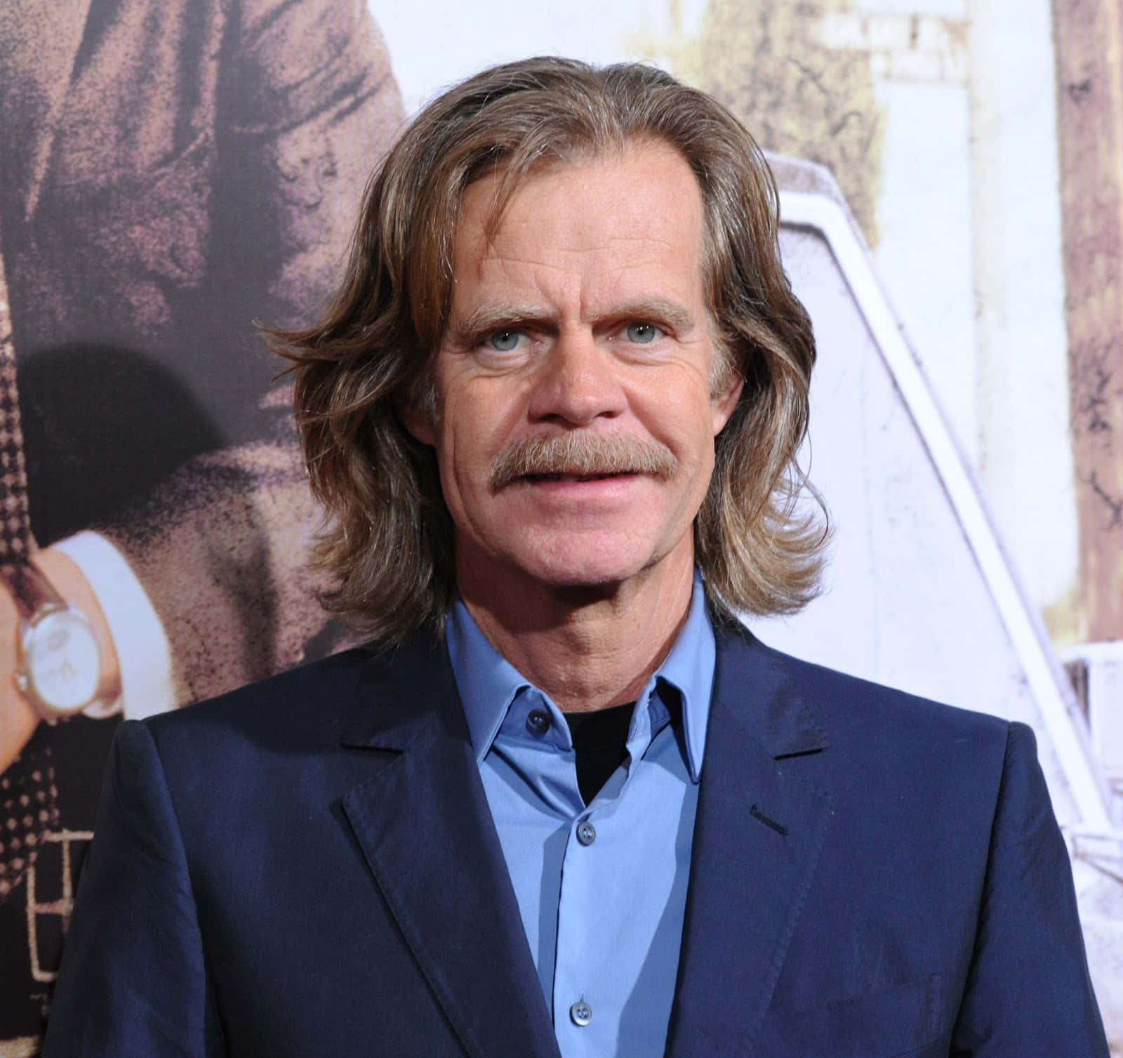 The Versatile William H. Macy In A Candid Moment Background