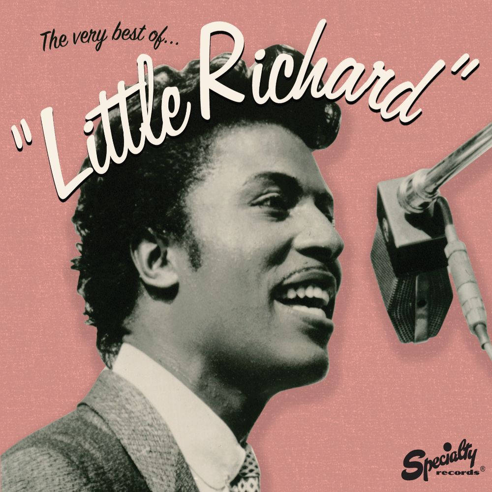 The Very Best Of Little Richard Album Cover Background