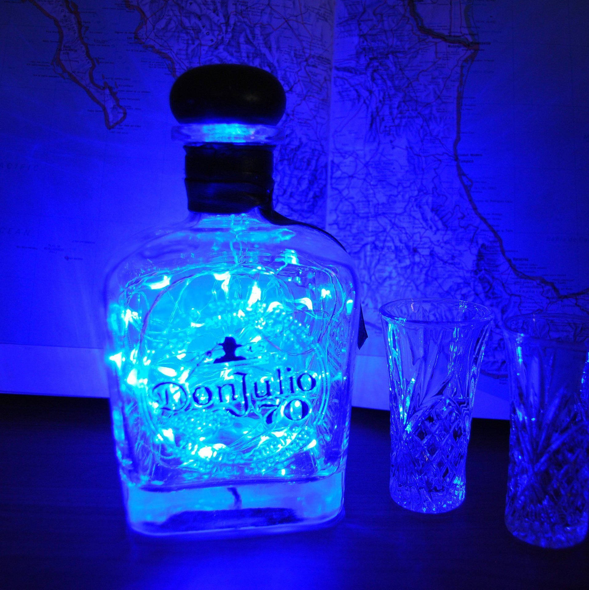 The Vibrant Glow Of Don Julio Tequila Neon Lights