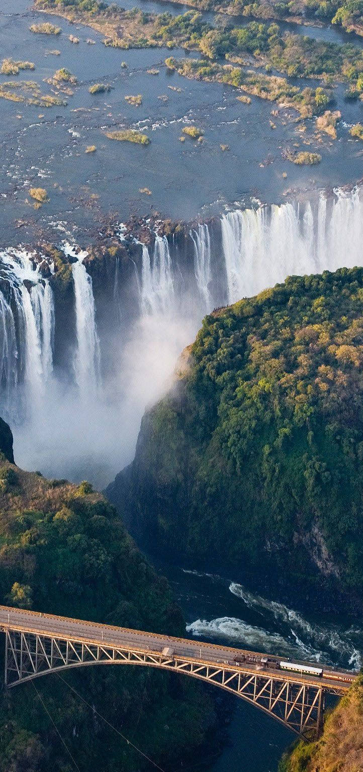 The Victoria Falls Cameroon Background