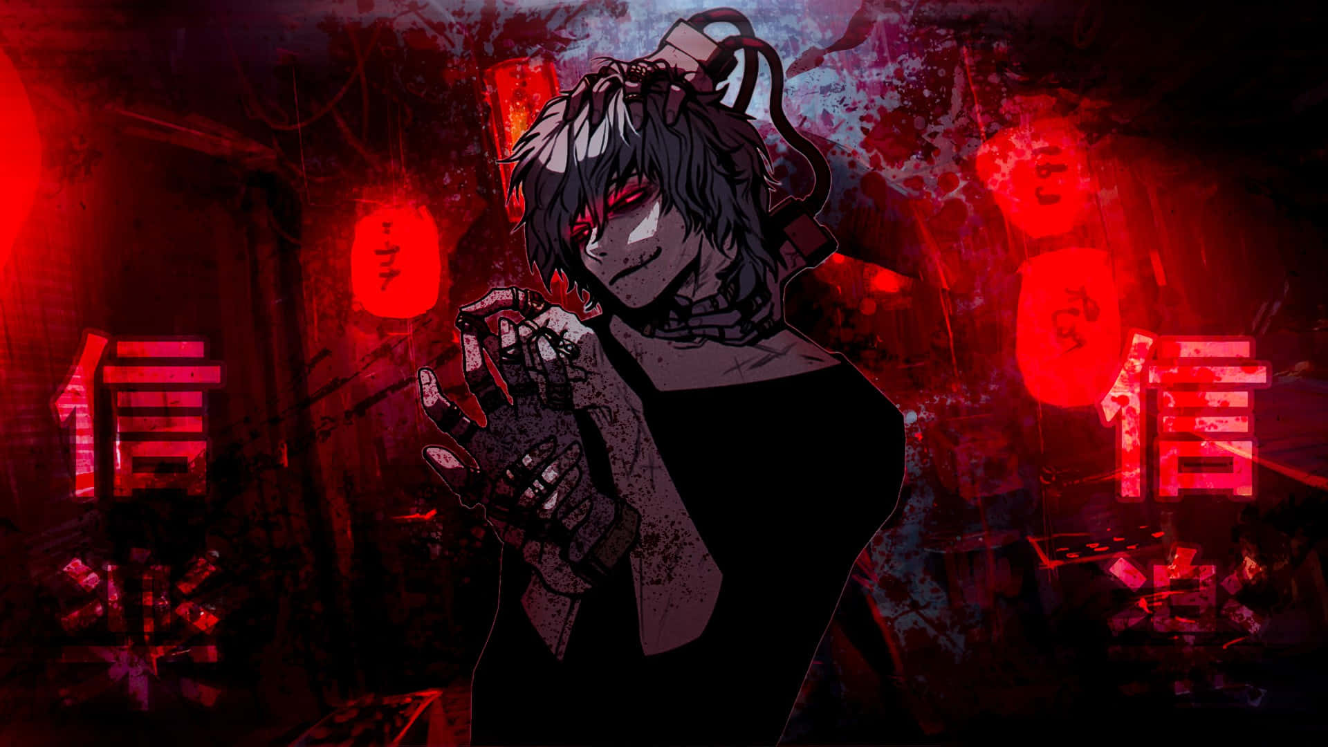 The Villainous Powers Of Shigaraki Background