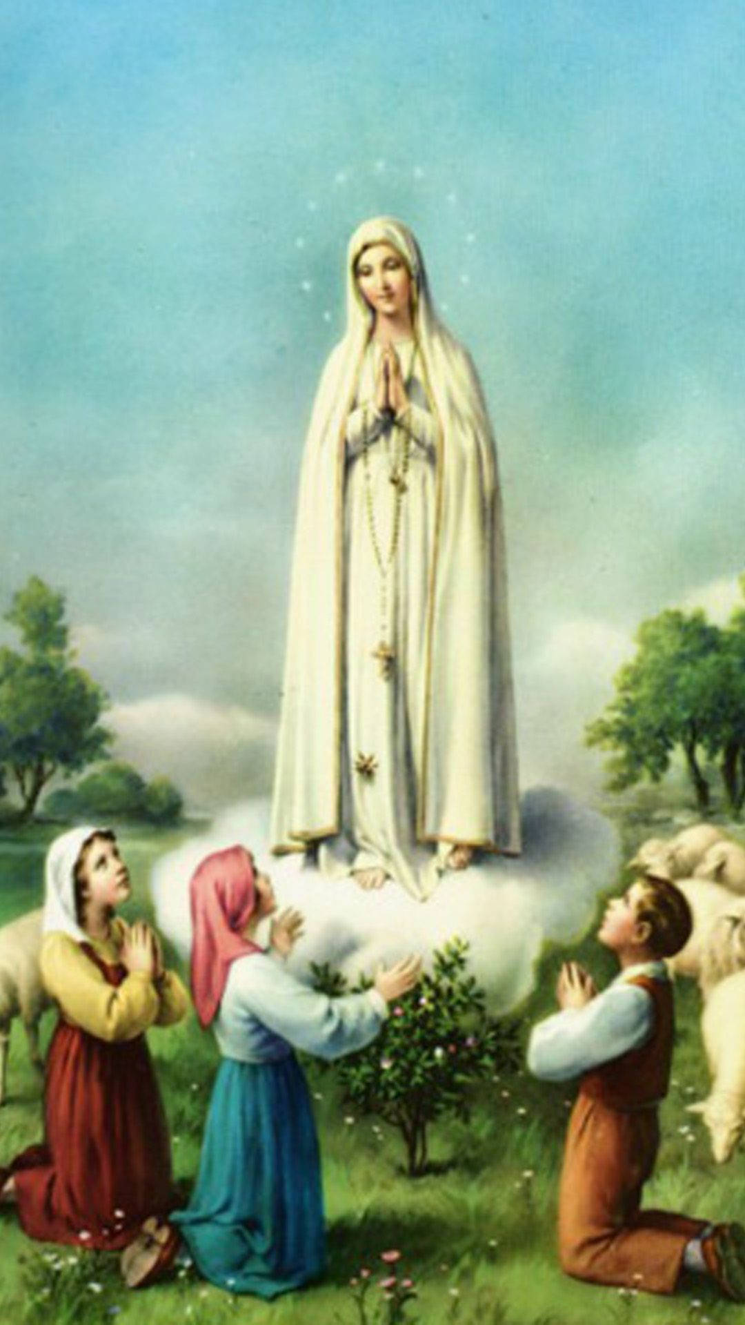 The Virgin Mary And Children