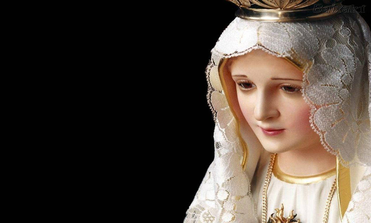 The Virgin Mary Caring Background