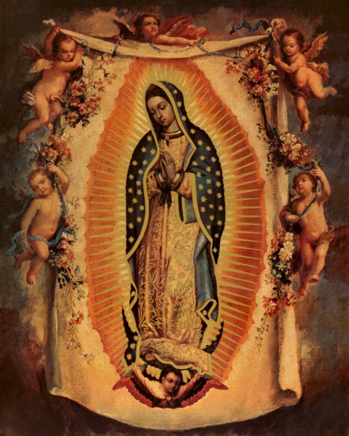 The Virgin Mary Tapestry