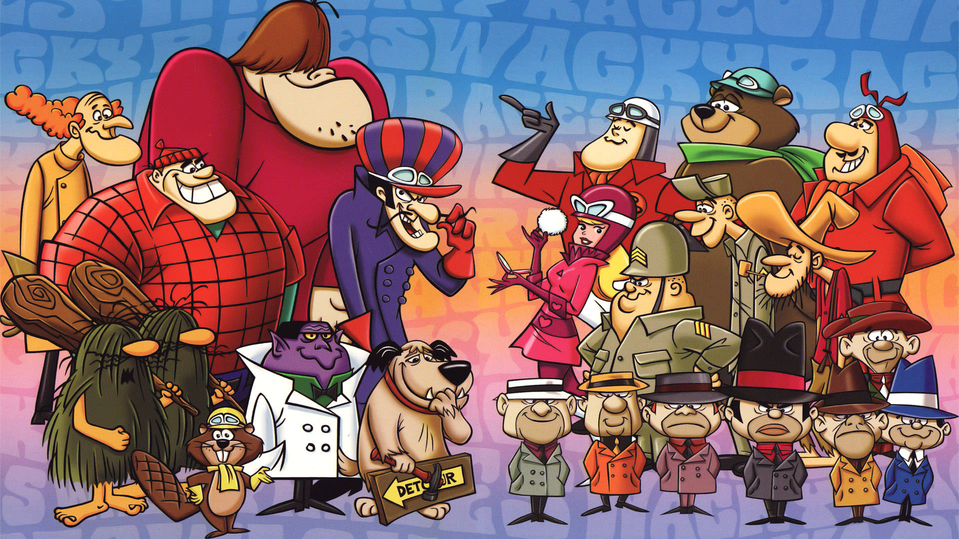 The Wacky Races Characters Background