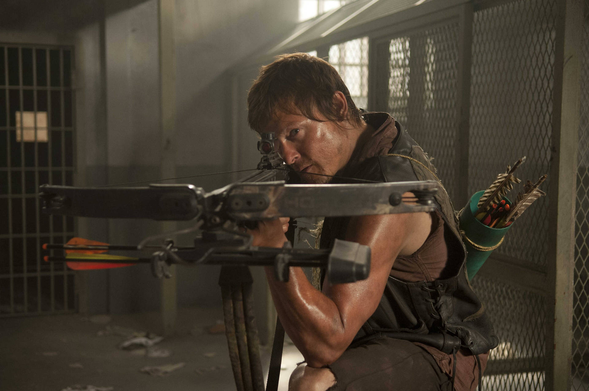 The Walking Dead Daryl With Bow