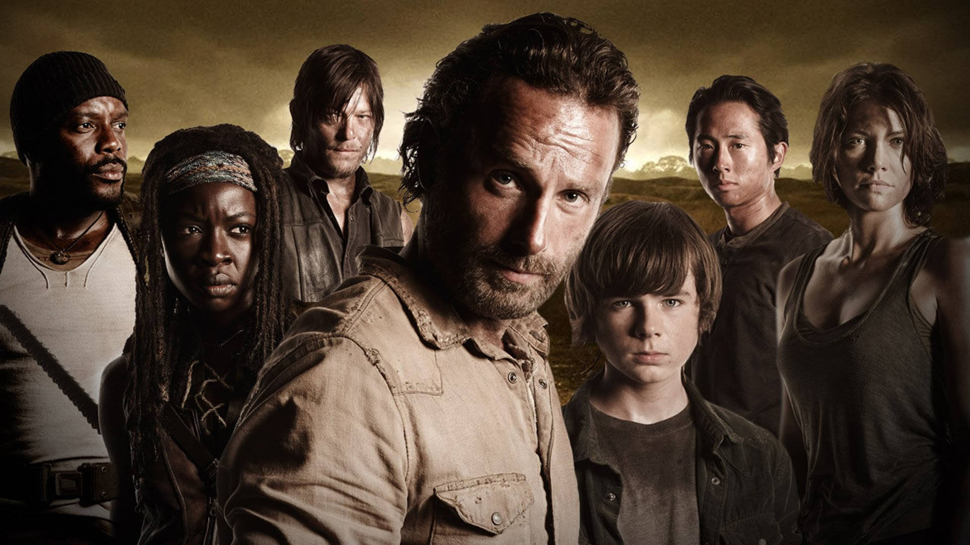 The Walking Dead Survivors Poster Background