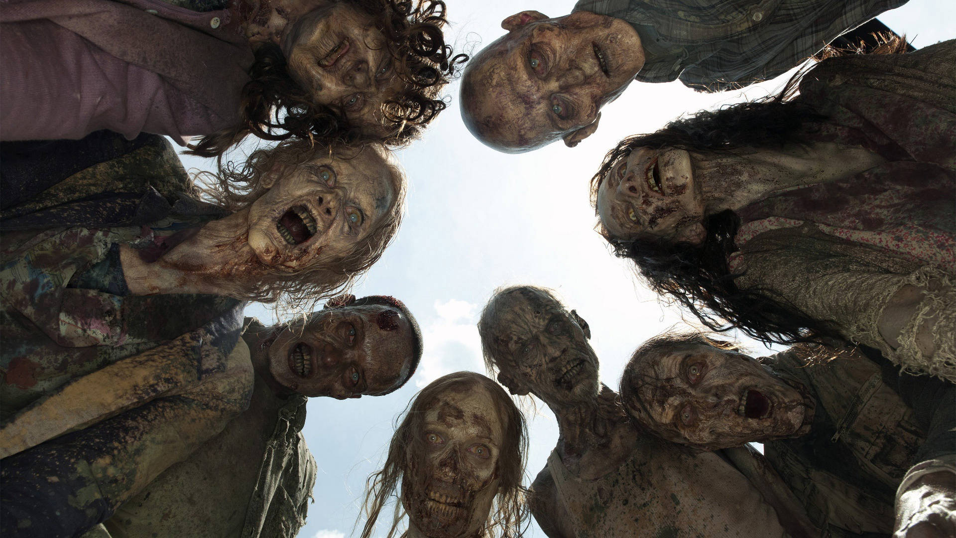 The Walking Dead Walkers Poster Background