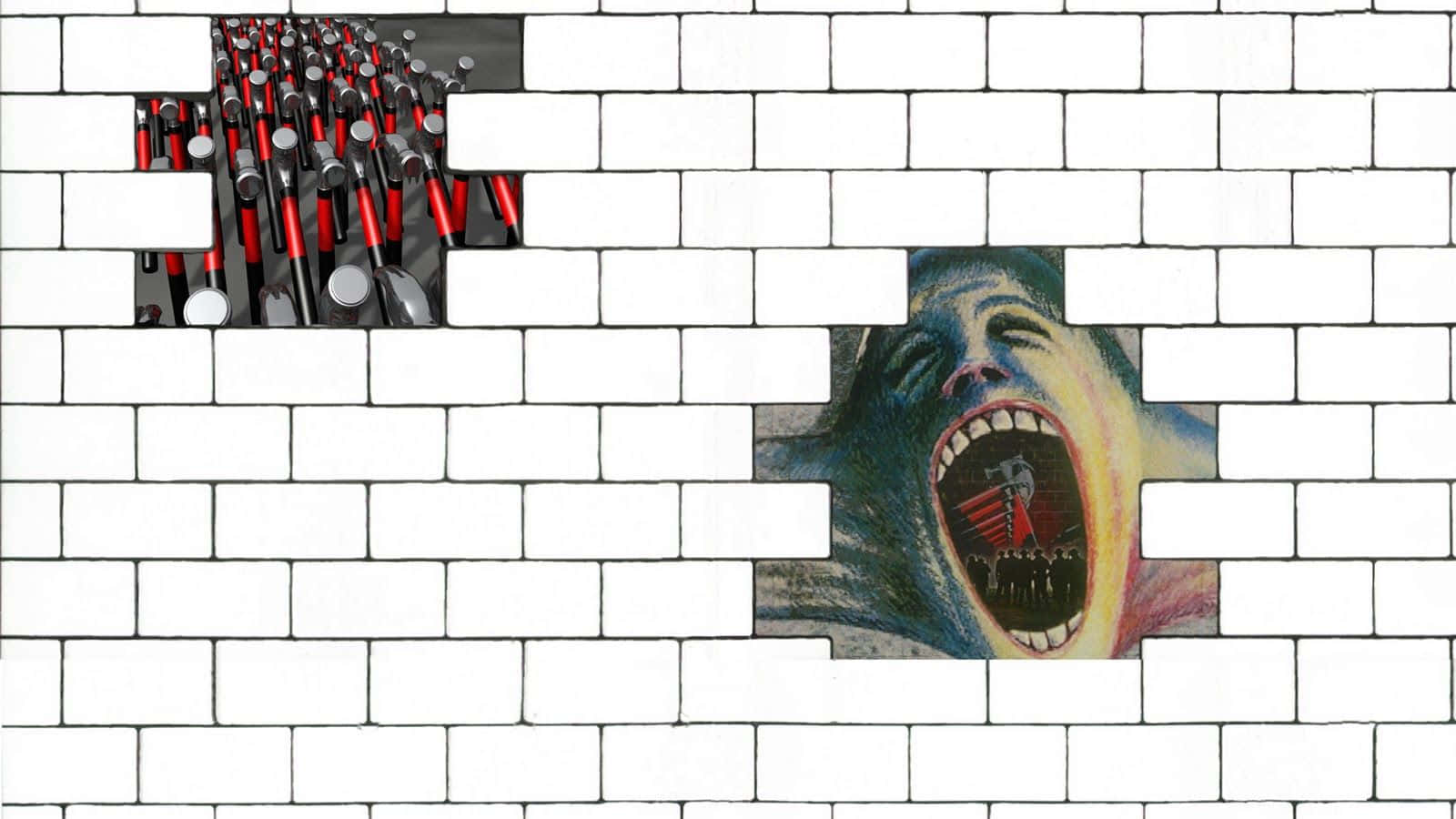 The Wall Painting By Pink Floyd