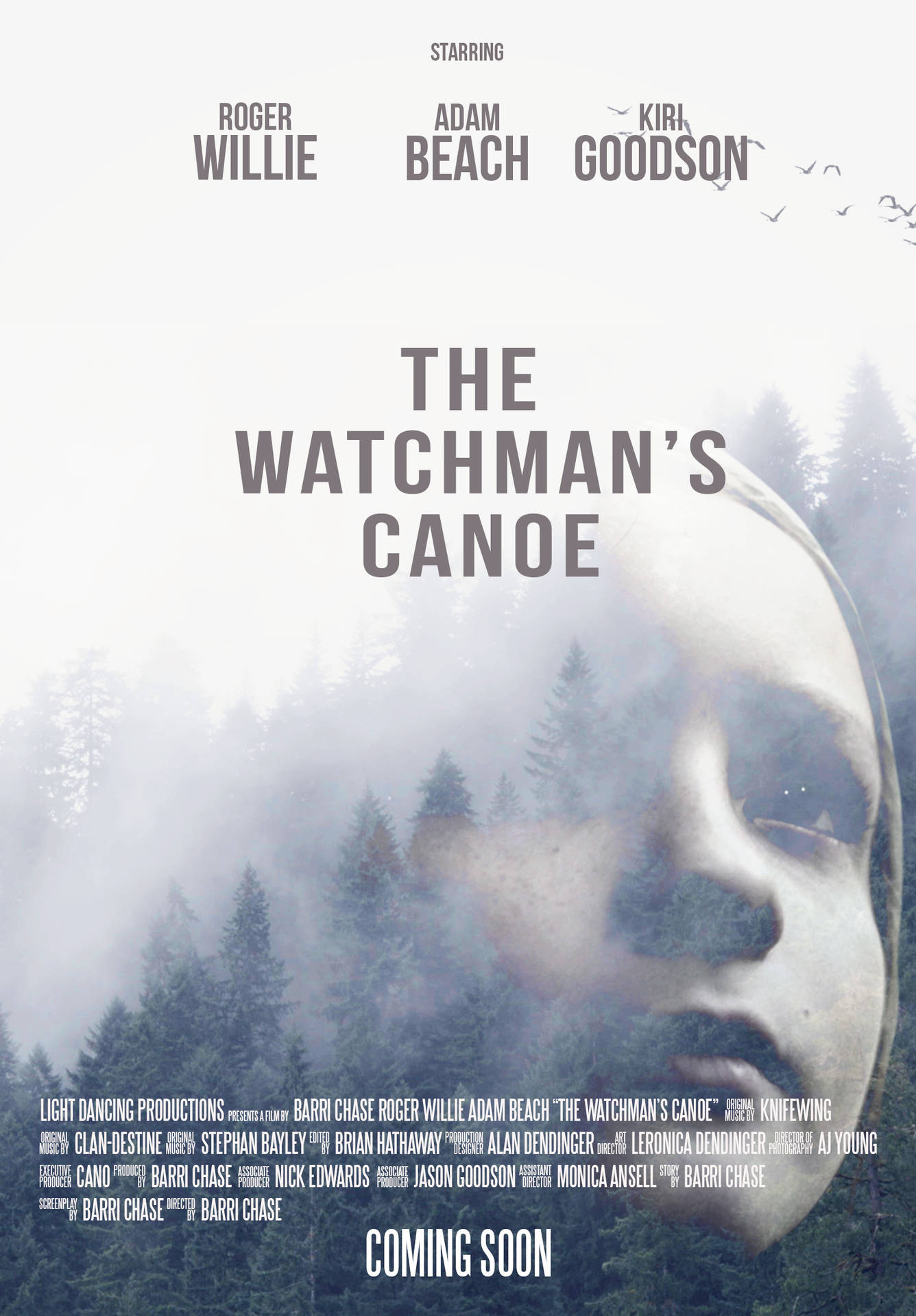 The Watchman's Canoe Adam Beach Background