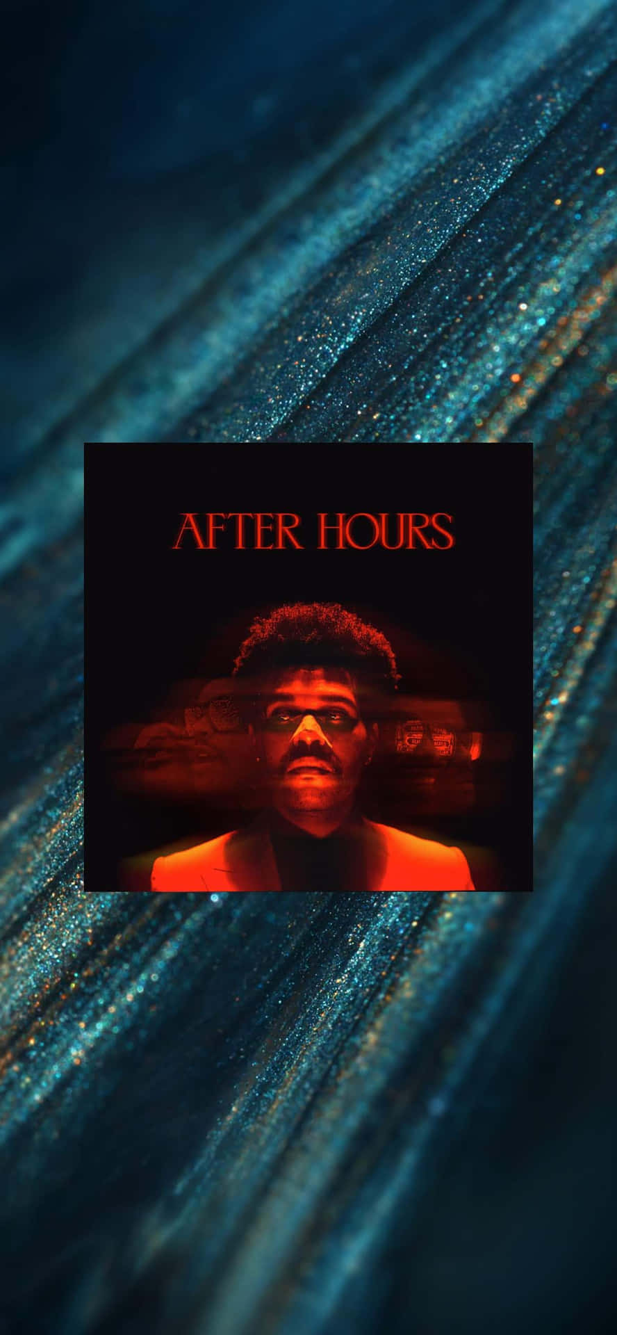 The Weeknd - After Hours Album Art Background