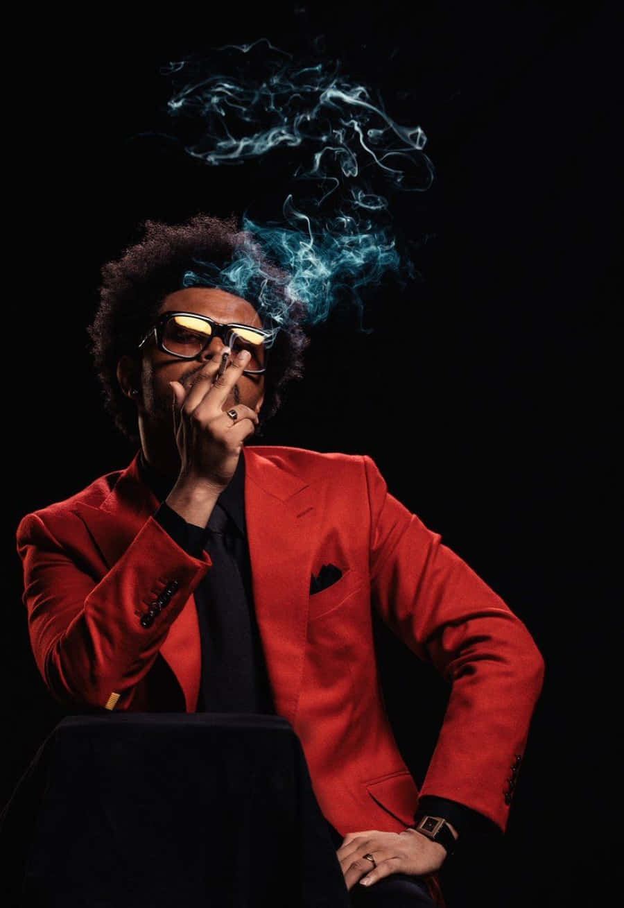 The Weeknd - After Hours Album Artwork Background