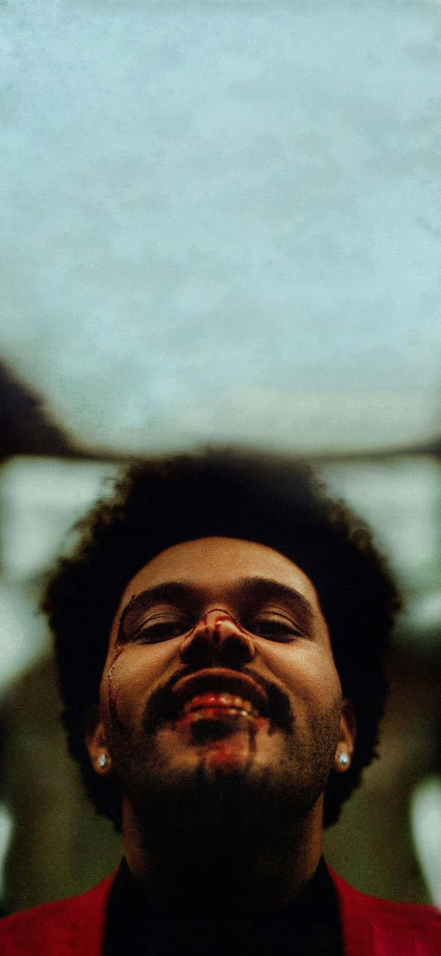 The Weeknd - After Hours: Captivating Album Art Background