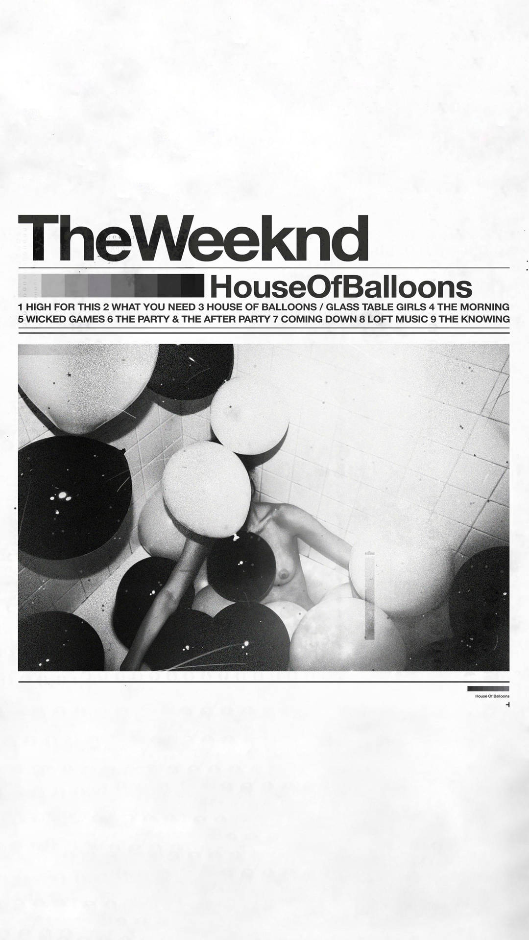 The Weeknd House Of Balloons Background