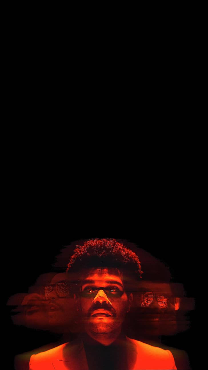 The Weeknd Multiple Faces Background