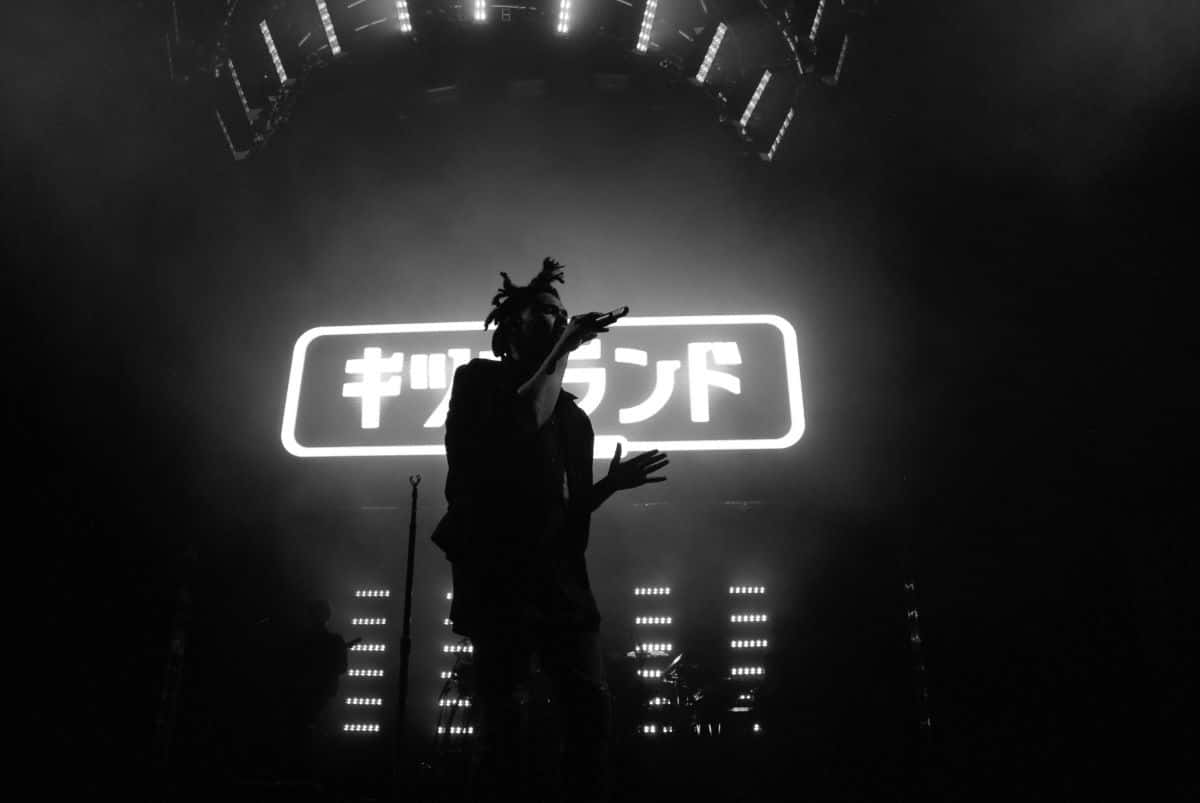 The Weeknd Performing Iphone Background