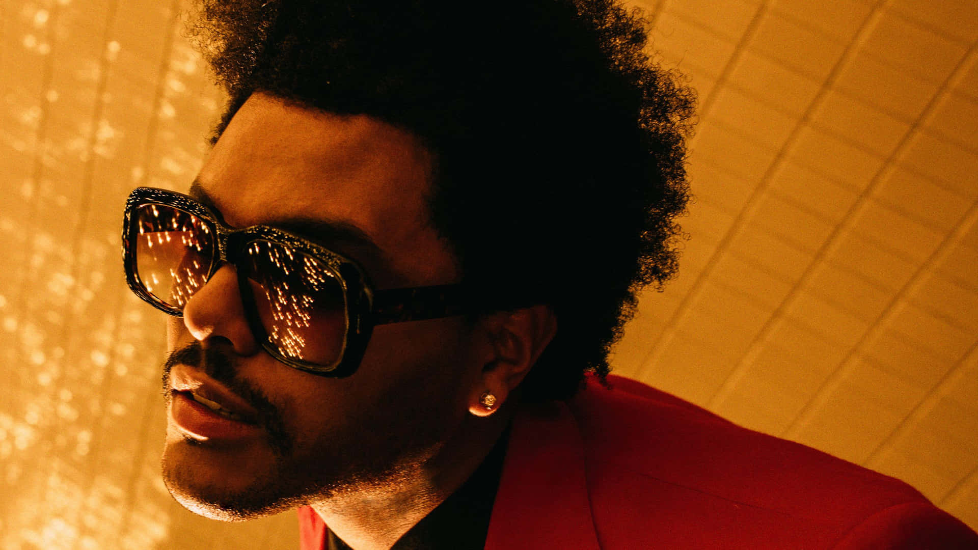 The Weeknd's After Hours Visual Aesthetic Background