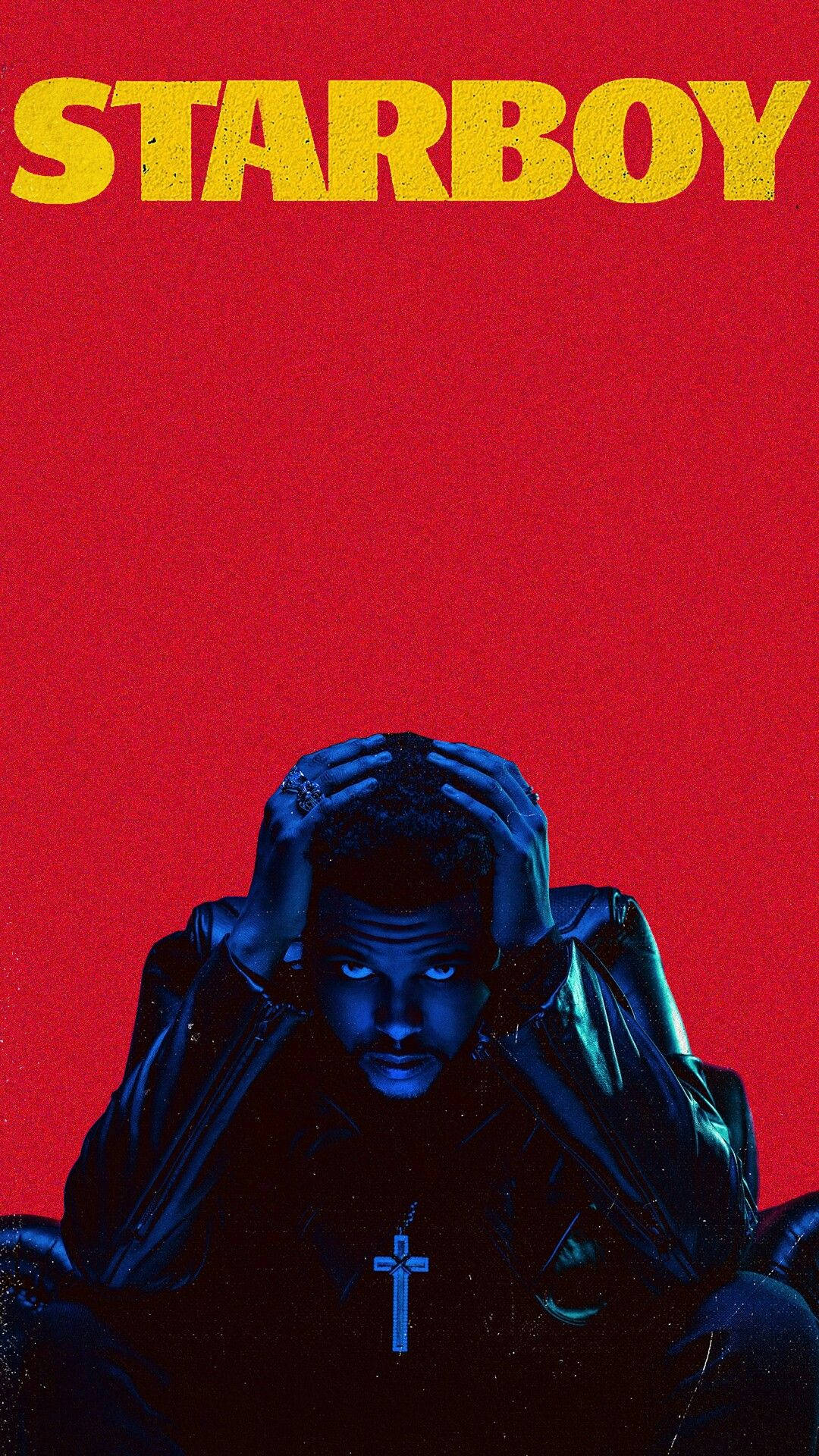 The Weeknd Starboy Cover Art Background